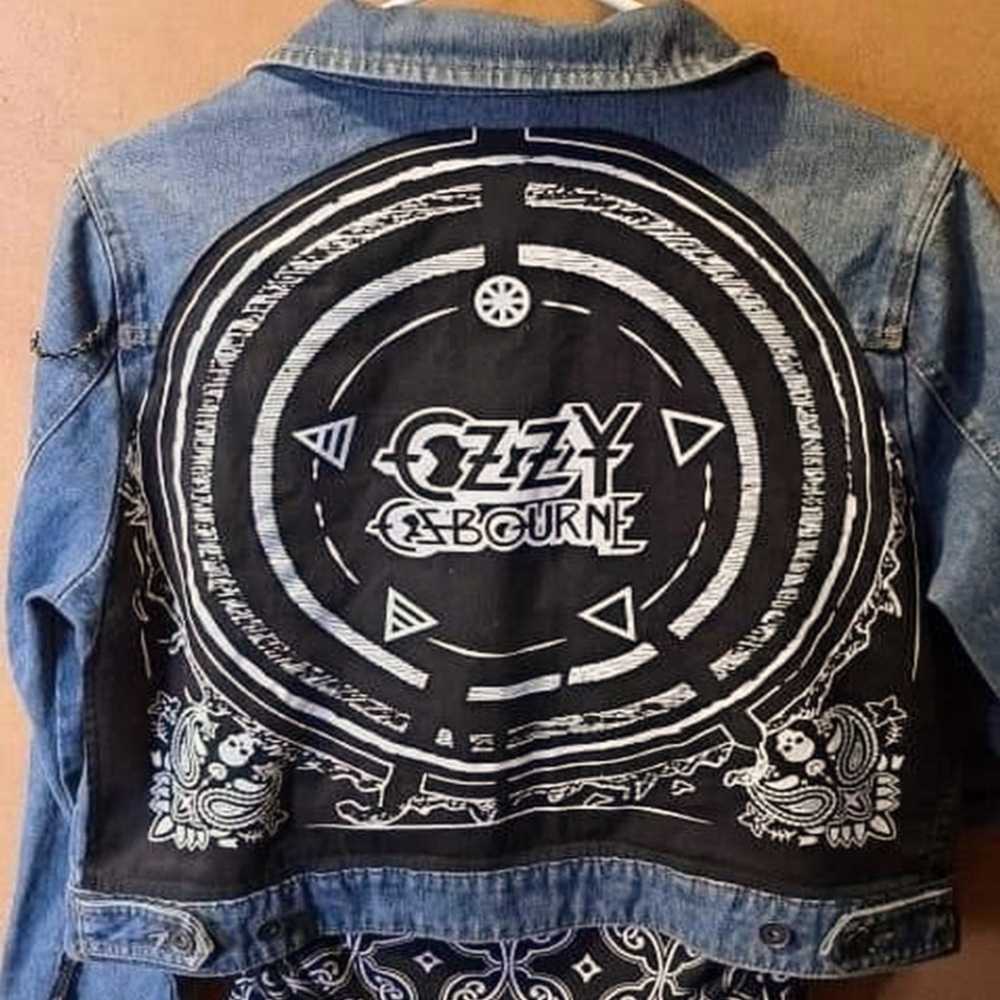 Ozzy Osbourne jean jacket
